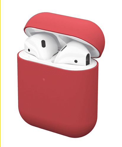 Чехол для наушников AirPods uBear Touch Case, красный